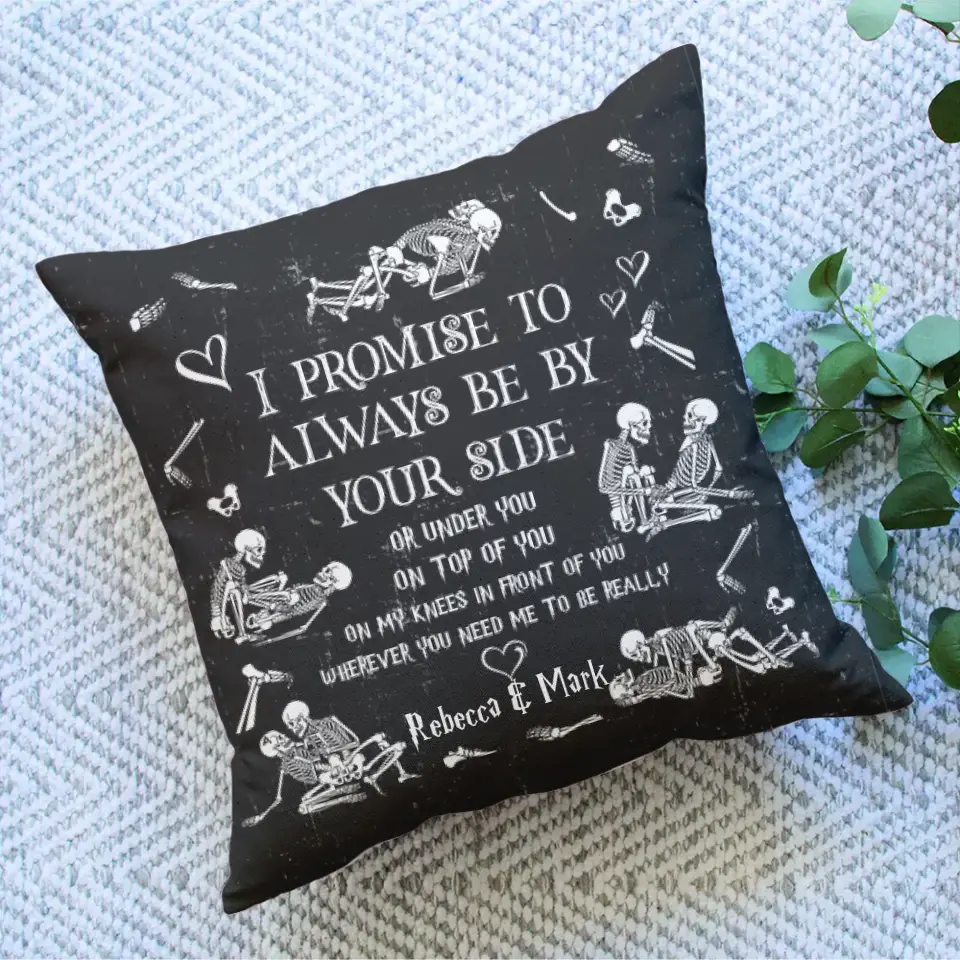 I Promise To Always Be By Your Side - All Over Print Pillow - Image 8