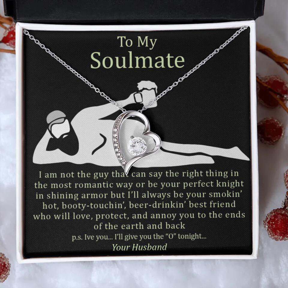 Personalized Valentine Gifts - I Am Not The Guy That Say The Right Thing In Romantic Way - Personalized Necklace - Image 11