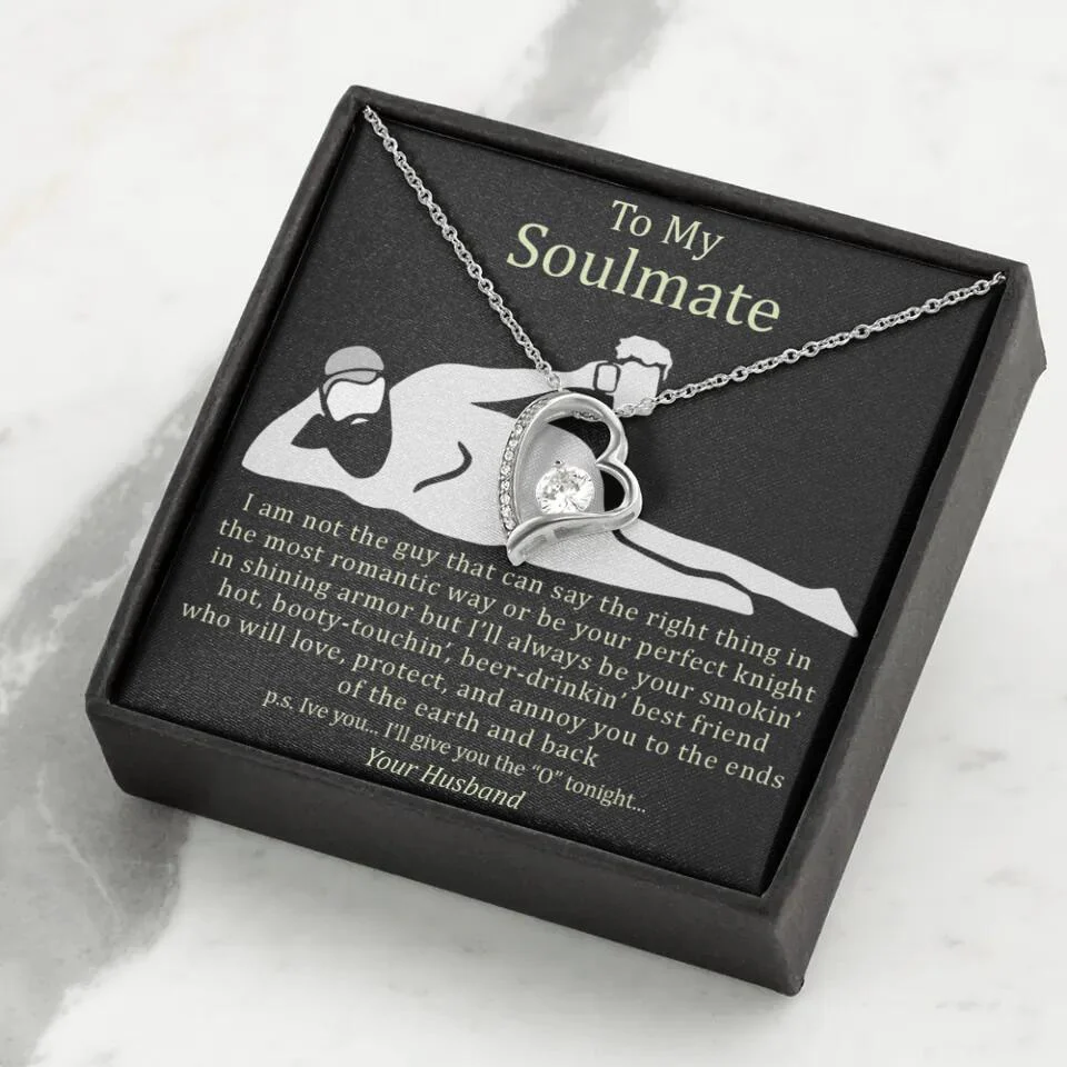 Personalized Valentine Gifts - I Am Not The Guy That Say The Right Thing In Romantic Way - Personalized Necklace - Image 12