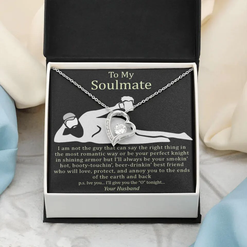 Personalized Valentine Gifts - I Am Not The Guy That Say The Right Thing In Romantic Way - Personalized Necklace - Image 13