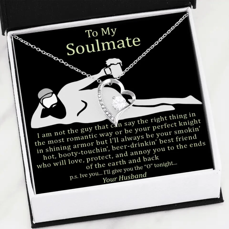 Personalized Valentine Gifts - I Am Not The Guy That Say The Right Thing In Romantic Way - Personalized Necklace - Image 14