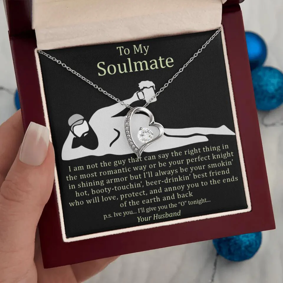 Personalized Valentine Gifts - I Am Not The Guy That Say The Right Thing In Romantic Way - Personalized Necklace - Image 18