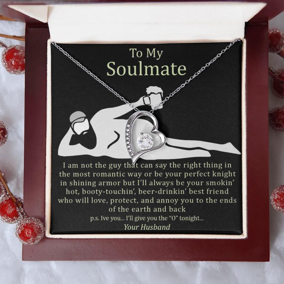 Personalized Valentine Gifts - I Am Not The Guy That Say The Right Thing In Romantic Way - Personalized Necklace - Image 20