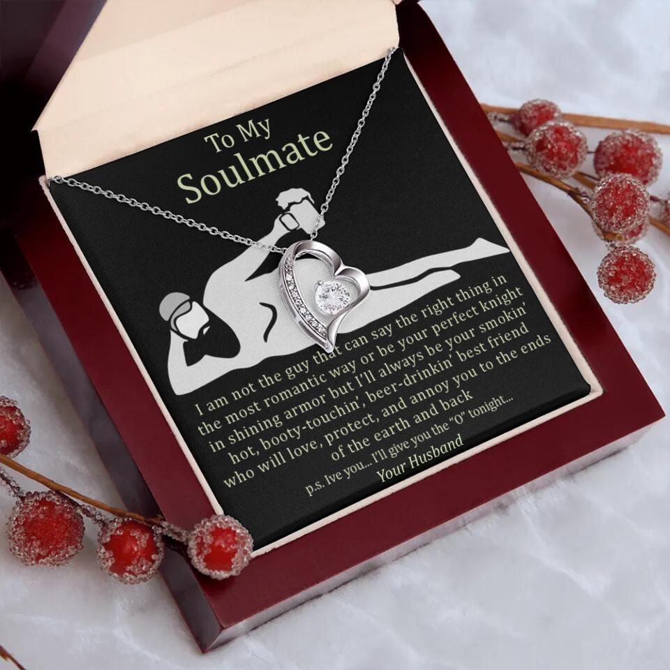 Personalized Valentine Gifts - I Am Not The Guy That Say The Right Thing In Romantic Way - Personalized Necklace - Image 21
