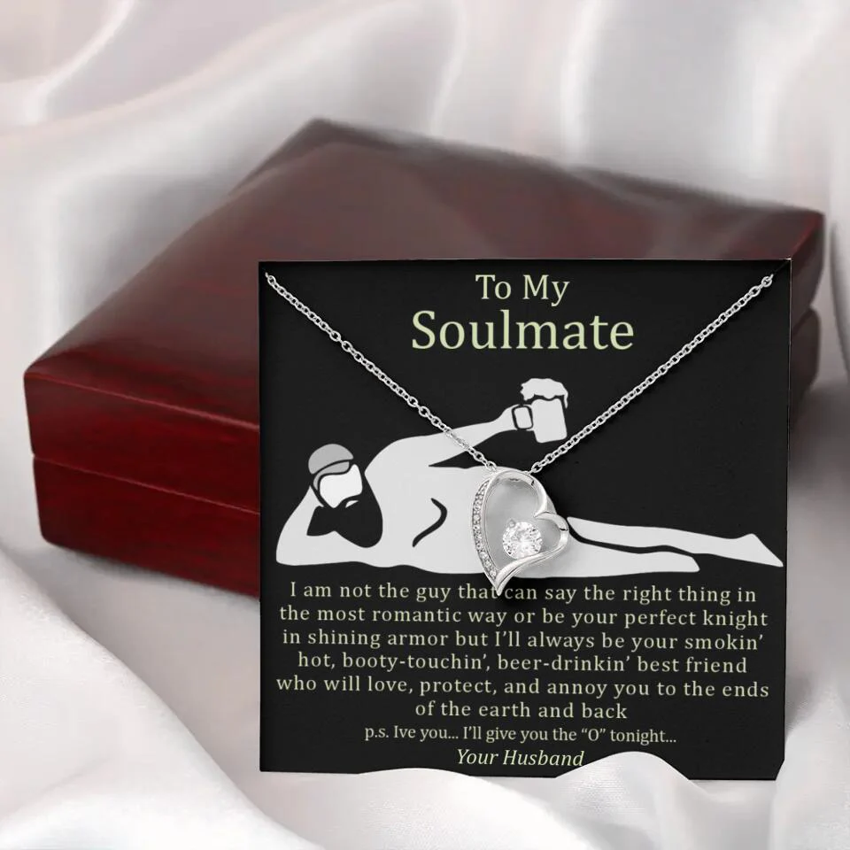 Personalized Valentine Gifts - I Am Not The Guy That Say The Right Thing In Romantic Way - Personalized Necklace - Image 24