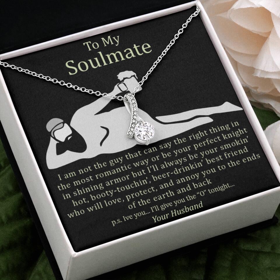Personalized Valentine Gifts - I Am Not The Guy That Say The Right Thing In Romantic Way - Personalized Necklace - Image 29