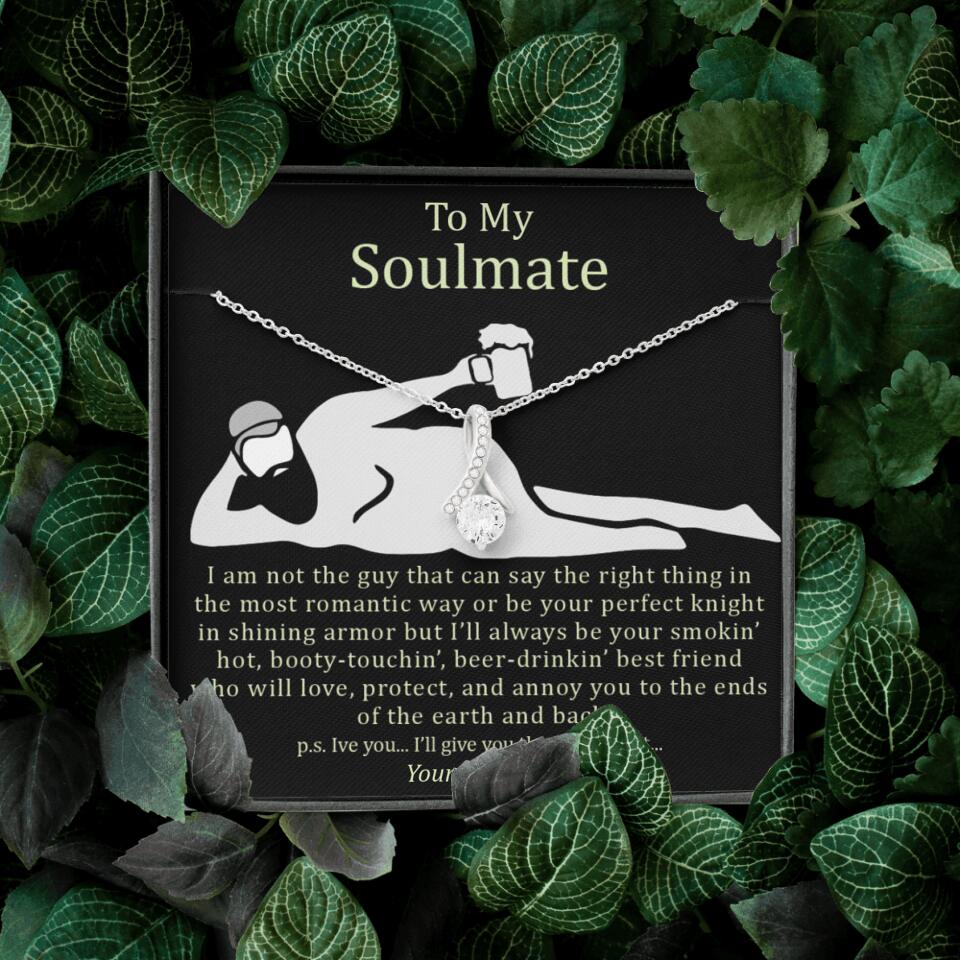 Personalized Valentine Gifts - I Am Not The Guy That Say The Right Thing In Romantic Way - Personalized Necklace - Image 30