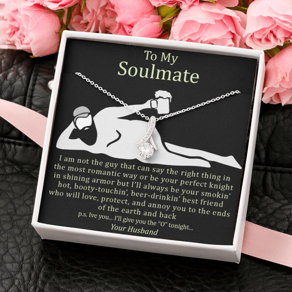 Personalized Valentine Gifts - I Am Not The Guy That Say The Right Thing In Romantic Way - Personalized Necklace - Image 32