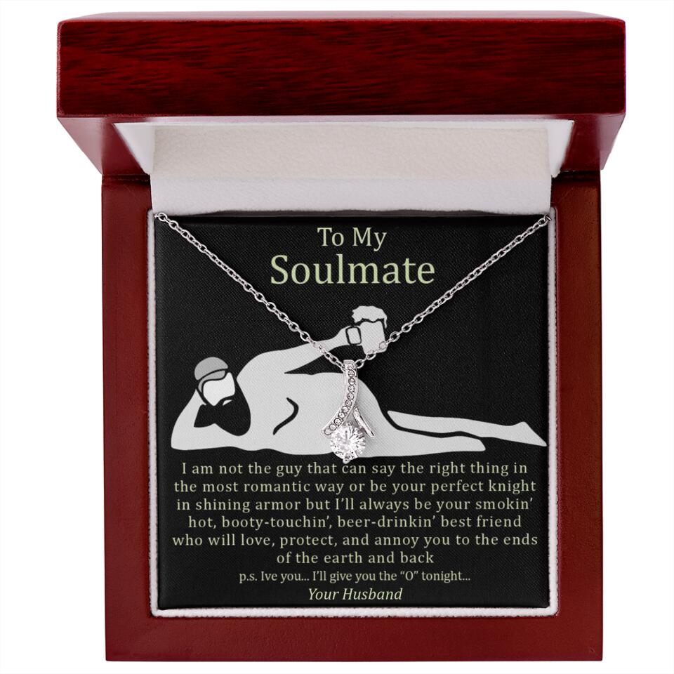 Personalized Valentine Gifts - I Am Not The Guy That Say The Right Thing In Romantic Way - Personalized Necklace - Image 33