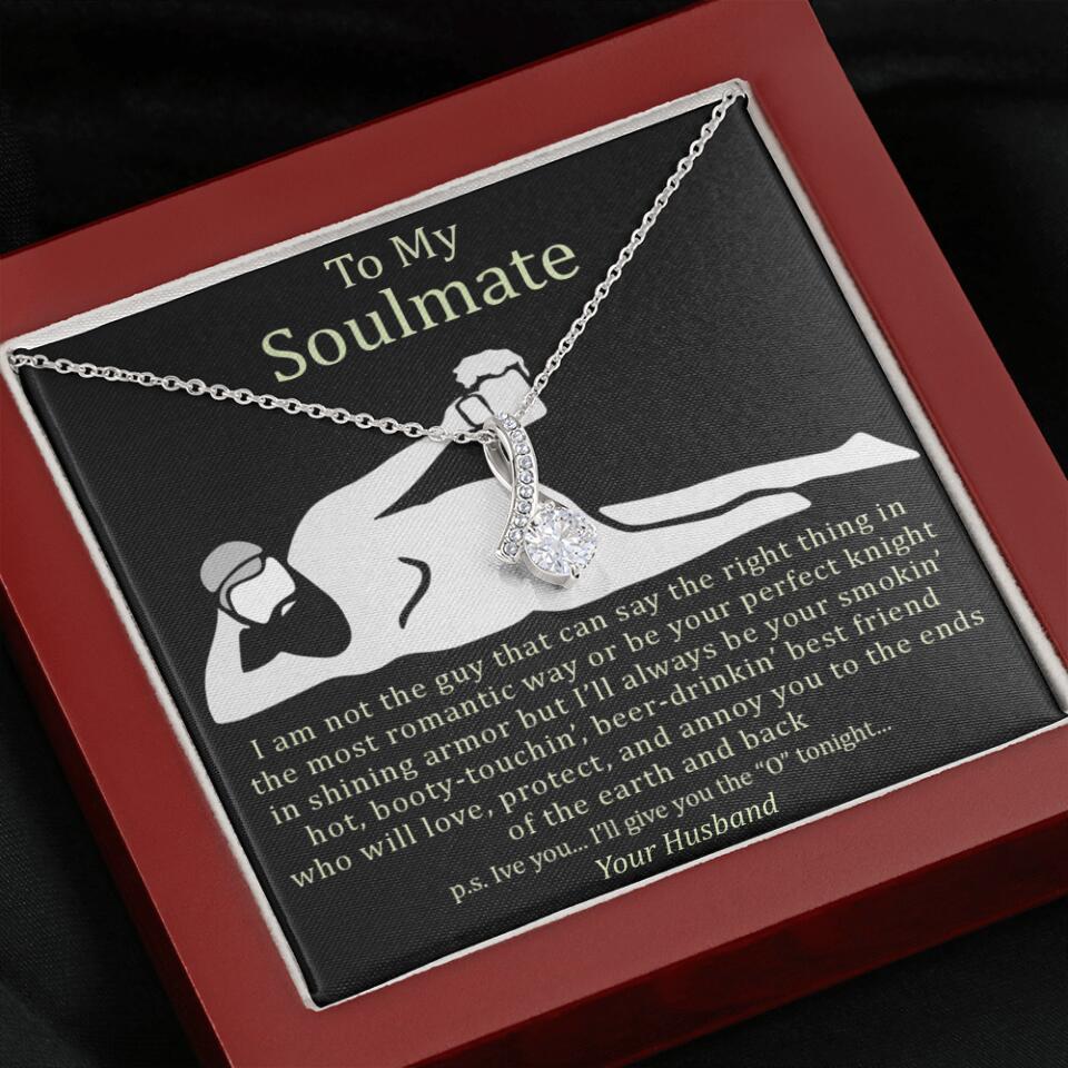 Personalized Valentine Gifts - I Am Not The Guy That Say The Right Thing In Romantic Way - Personalized Necklace - Image 34