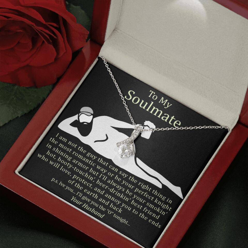 Personalized Valentine Gifts - I Am Not The Guy That Say The Right Thing In Romantic Way - Personalized Necklace - Image 36