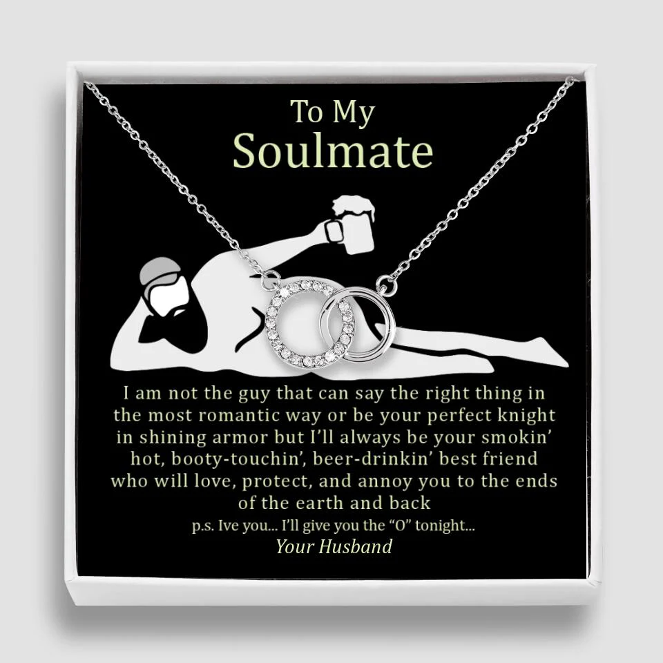 Personalized Valentine Gifts - I Am Not The Guy That Say The Right Thing In Romantic Way - Personalized Necklace - Image 37