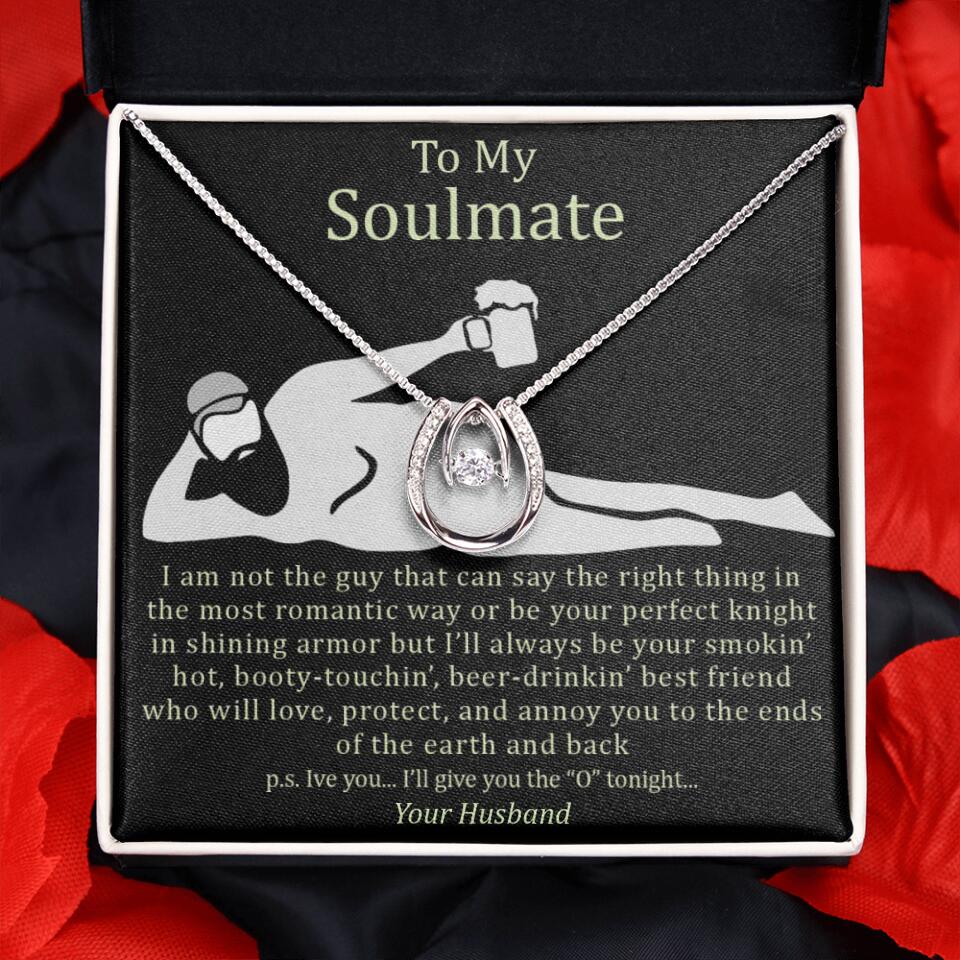 Personalized Valentine Gifts - I Am Not The Guy That Say The Right Thing In Romantic Way - Personalized Necklace - Image 44