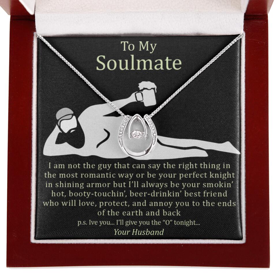 Personalized Valentine Gifts - I Am Not The Guy That Say The Right Thing In Romantic Way - Personalized Necklace - Image 49