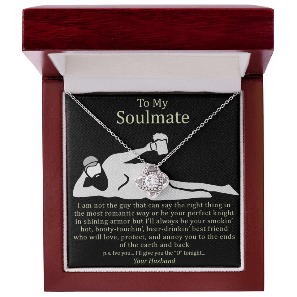 Personalized Valentine Gifts - I Am Not The Guy That Say The Right Thing In Romantic Way - Personalized Necklace - Image 5