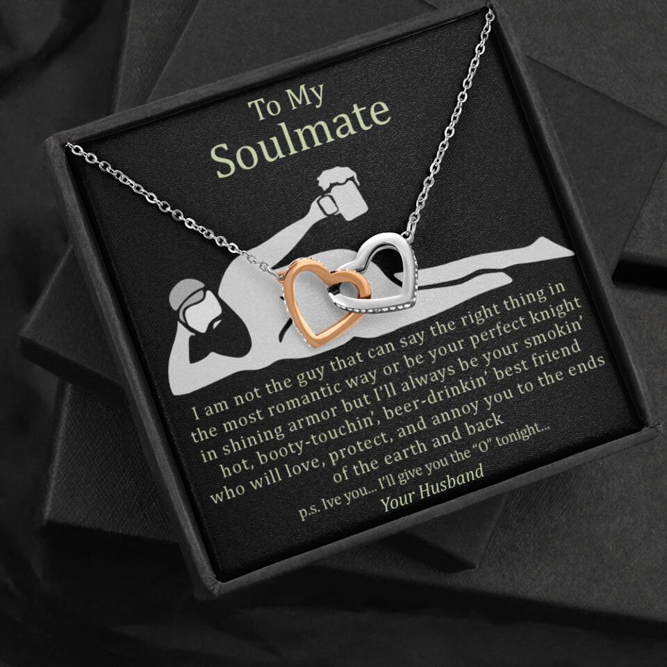 Personalized Valentine Gifts - I Am Not The Guy That Say The Right Thing In Romantic Way - Personalized Necklace - Image 51
