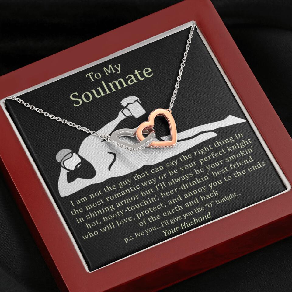 Personalized Valentine Gifts - I Am Not The Guy That Say The Right Thing In Romantic Way - Personalized Necklace - Image 55