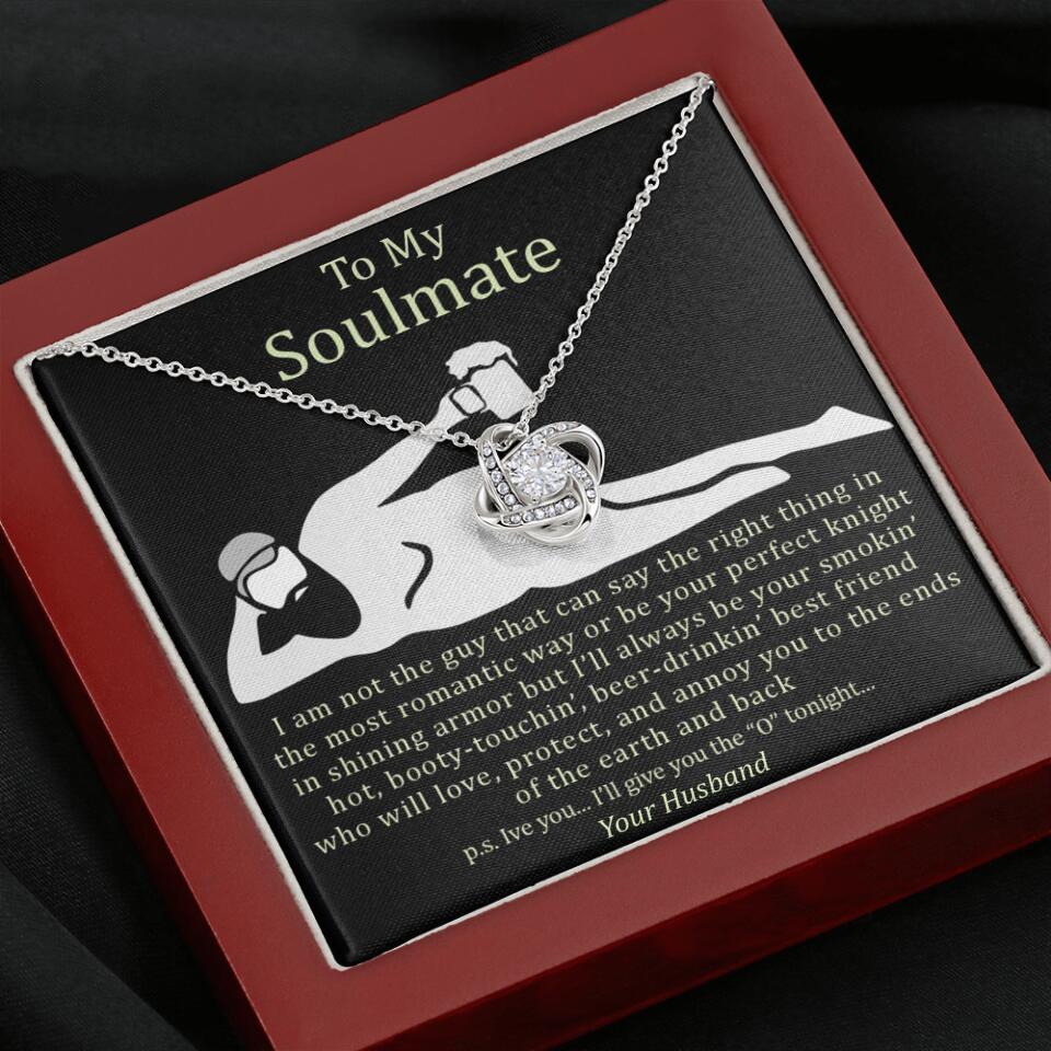 Personalized Valentine Gifts - I Am Not The Guy That Say The Right Thing In Romantic Way - Personalized Necklace - Image 6