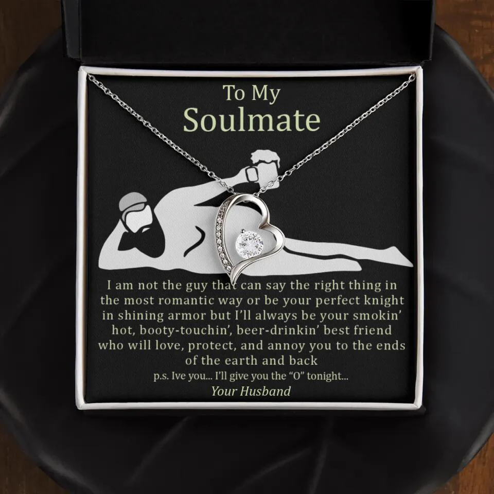Personalized Valentine Gifts - I Am Not The Guy That Say The Right Thing In Romantic Way - Personalized Necklace - Image 7
