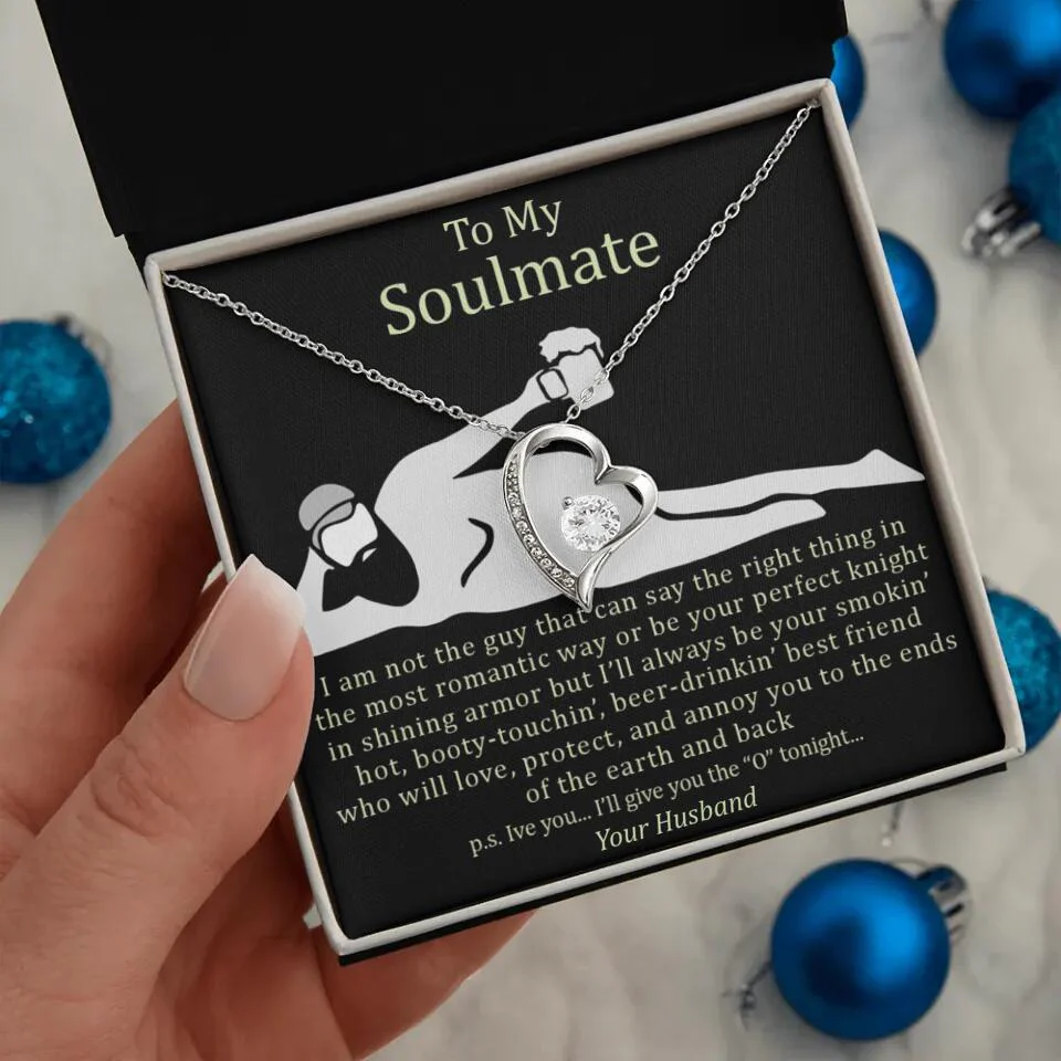 Personalized Valentine Gifts - I Am Not The Guy That Say The Right Thing In Romantic Way - Personalized Necklace - Image 8