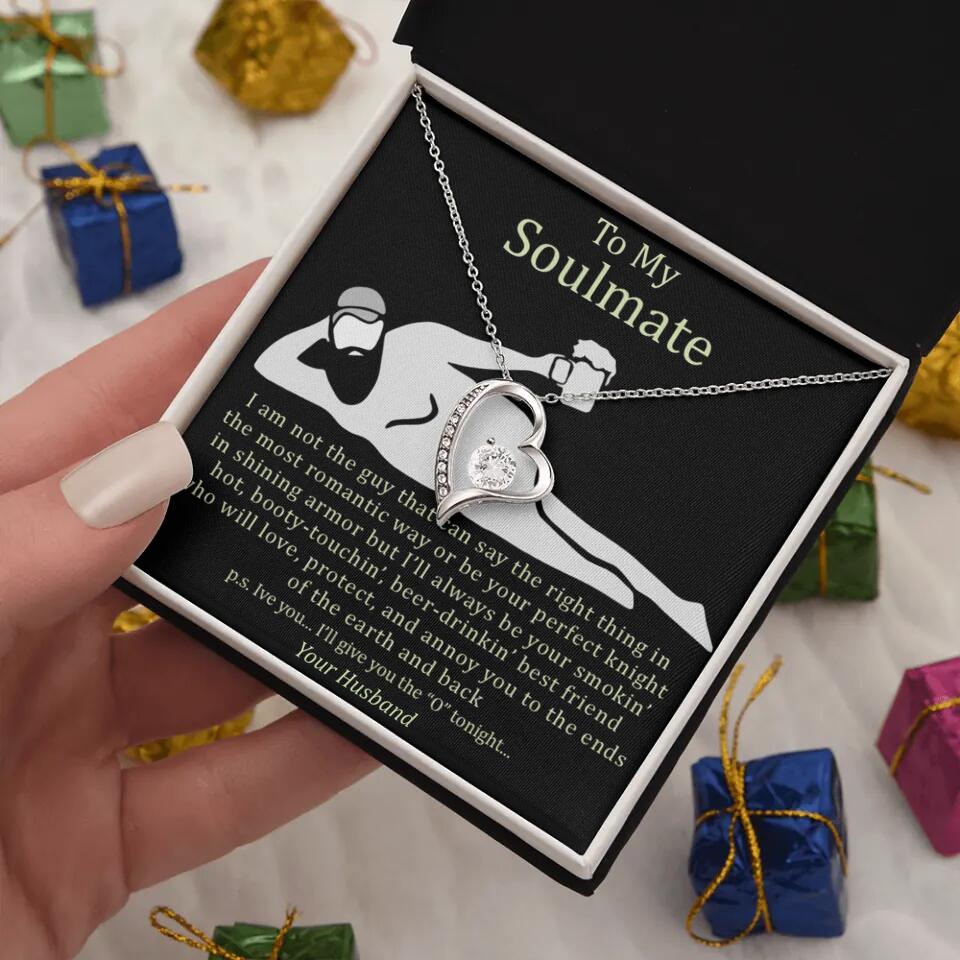 Personalized Valentine Gifts - I Am Not The Guy That Say The Right Thing In Romantic Way - Personalized Necklace - Image 9