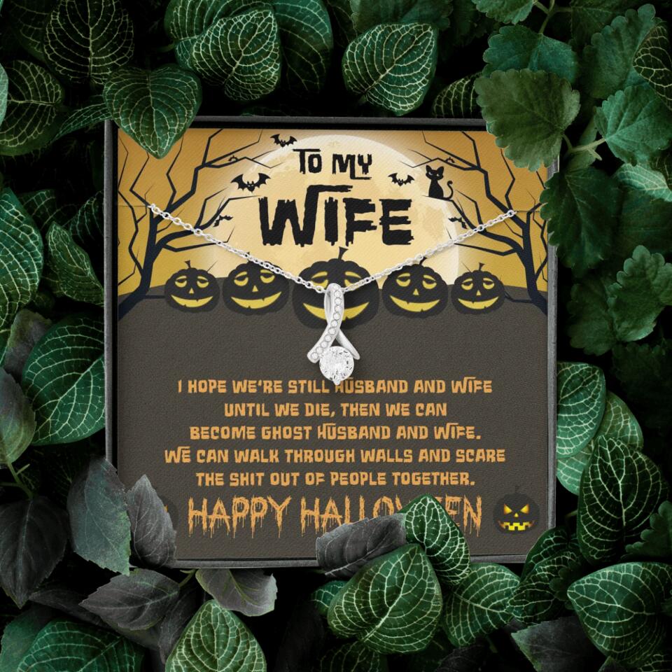 I Hope We're Still Husband And Wife Until We Die Personalized Necklace - Image 42