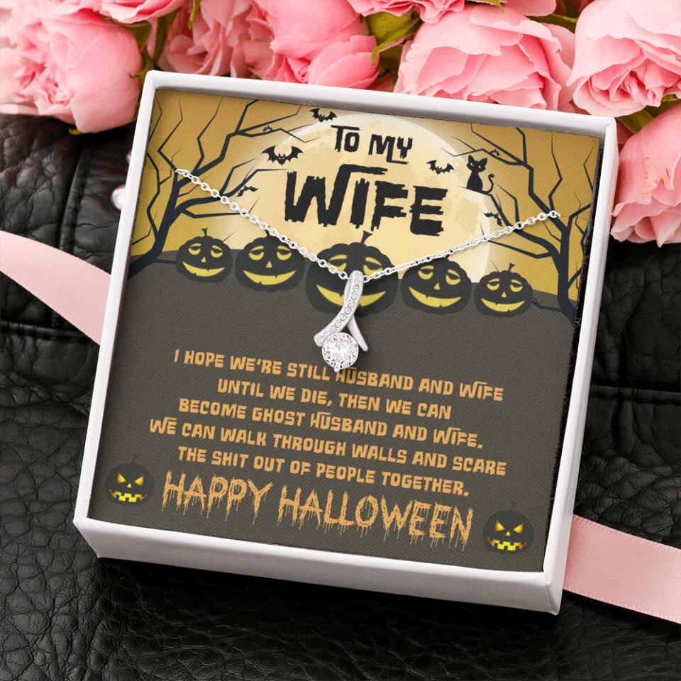 I Hope We're Still Husband And Wife Until We Die Personalized Necklace - Image 44