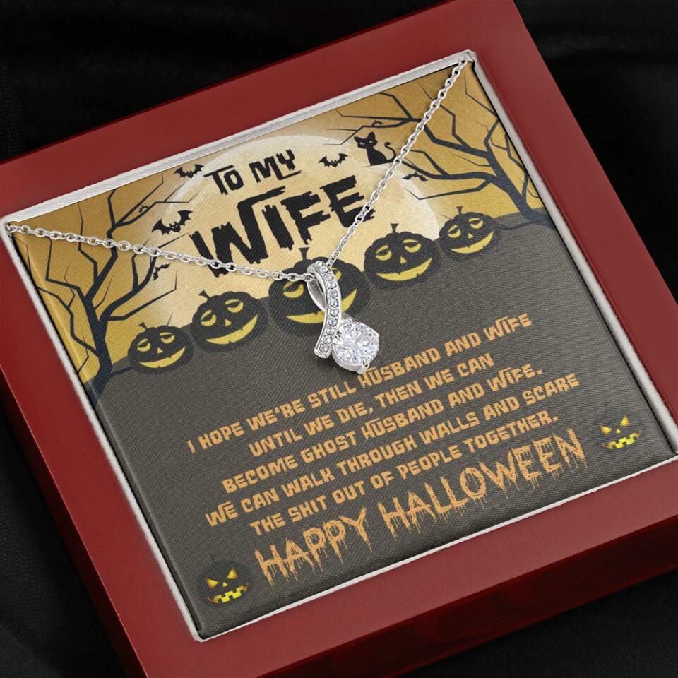 I Hope We're Still Husband And Wife Until We Die Personalized Necklace - Image 46