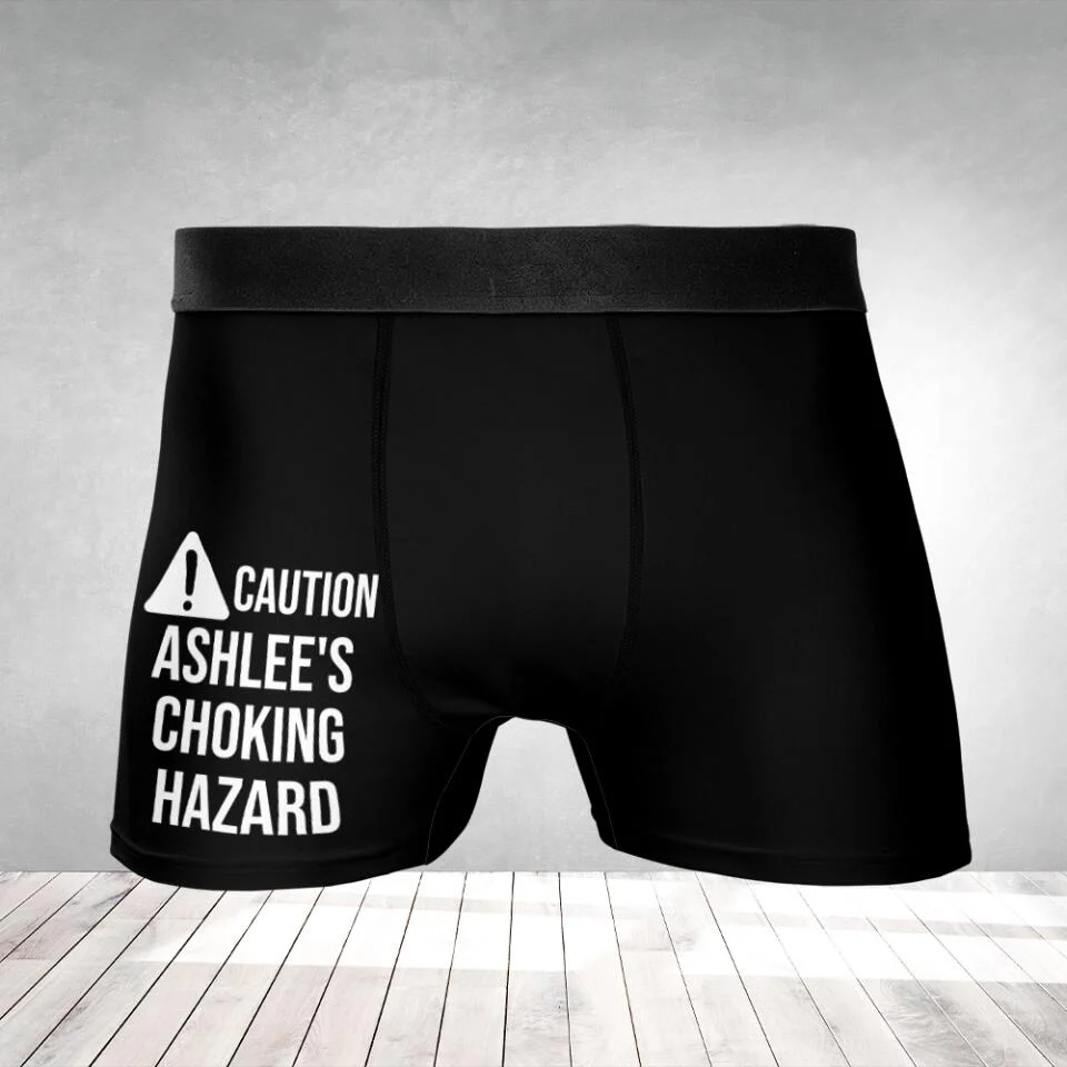 I Licked It So It's Mine - Personalized All-over Printed Boxer - Best Gift For Him/Boyfriend/Husband - Sexy Gifts - Funny Gift On Anniversary - 302IHPLNMB159 - Image 2