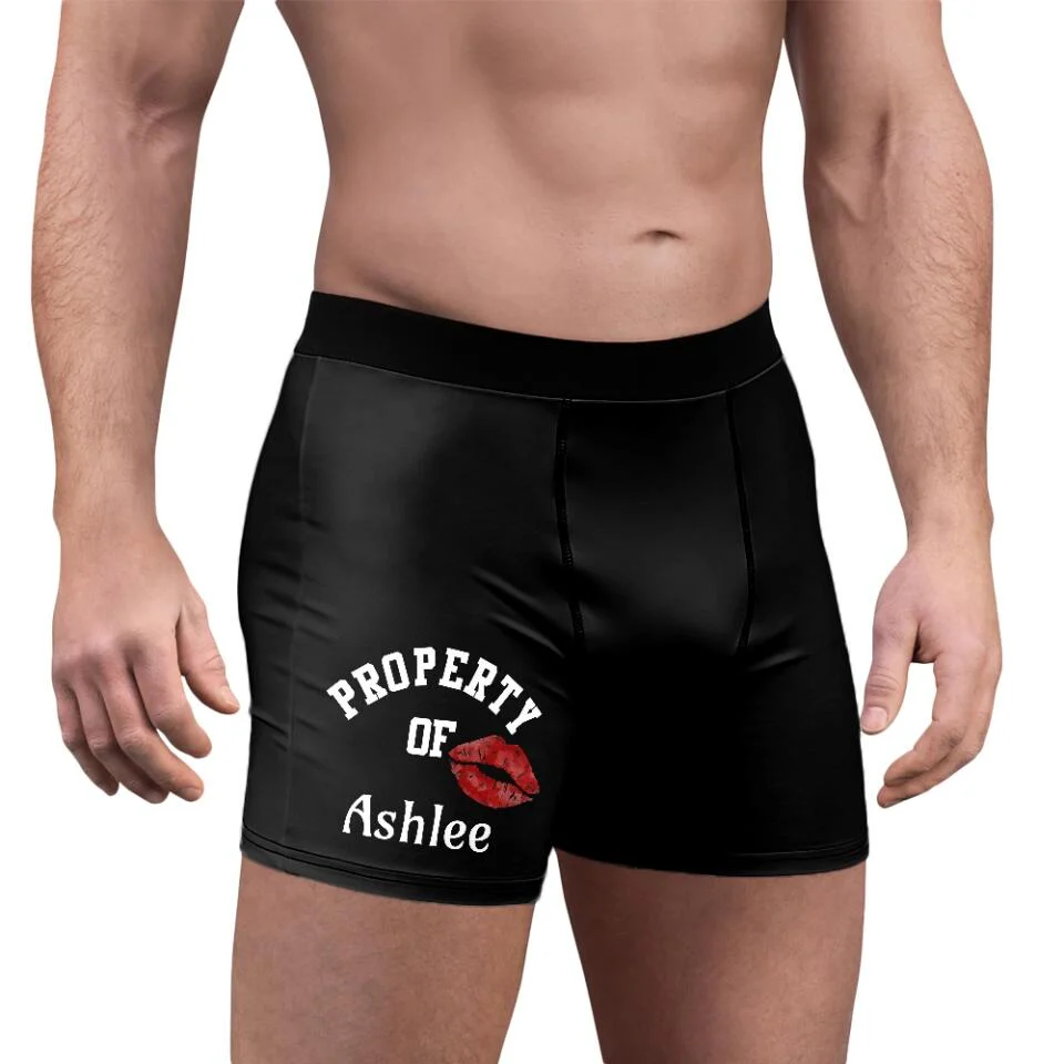 I Licked It So It's Mine - Personalized All-over Printed Boxer - Best Gift For Him/Boyfriend/Husband - Sexy Gifts - Funny Gift On Anniversary - 302IHPLNMB159 - Image 4