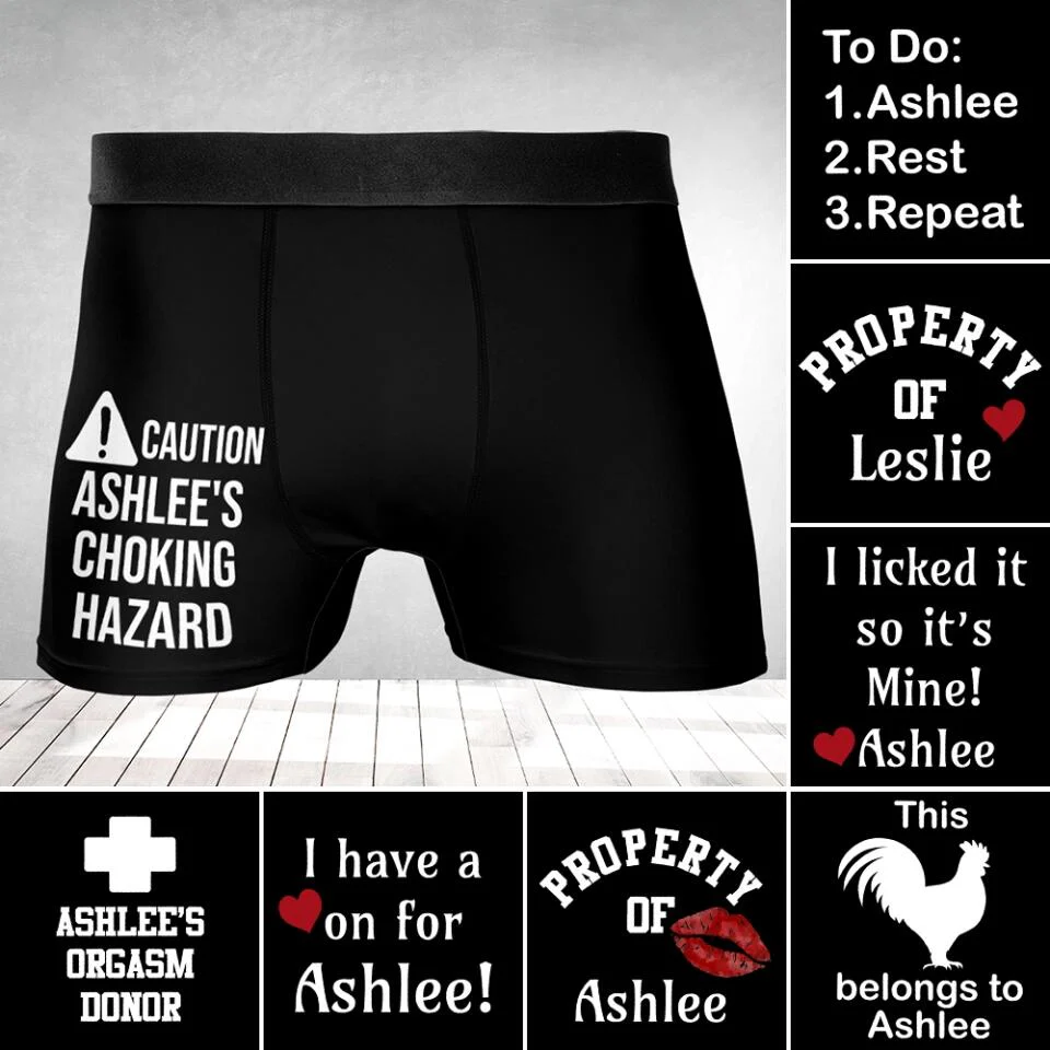I Licked It So It's Mine - Personalized All-over Printed Boxer - Best Gift For Him/Boyfriend/Husband - Sexy Gifts - Funny Gift On Anniversary - 302IHPLNMB159 - Image 6