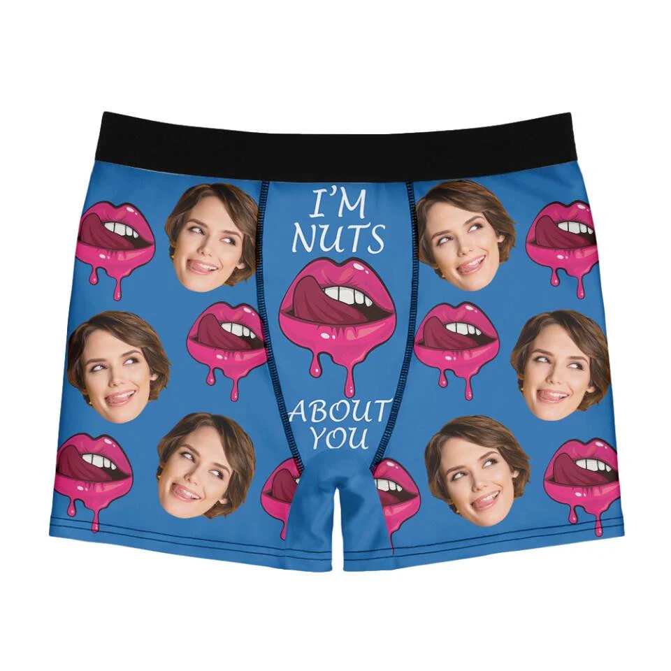 I licked It... So It's Mine - Personalized Men Boxer - Funny Gift For Him - Image 3
