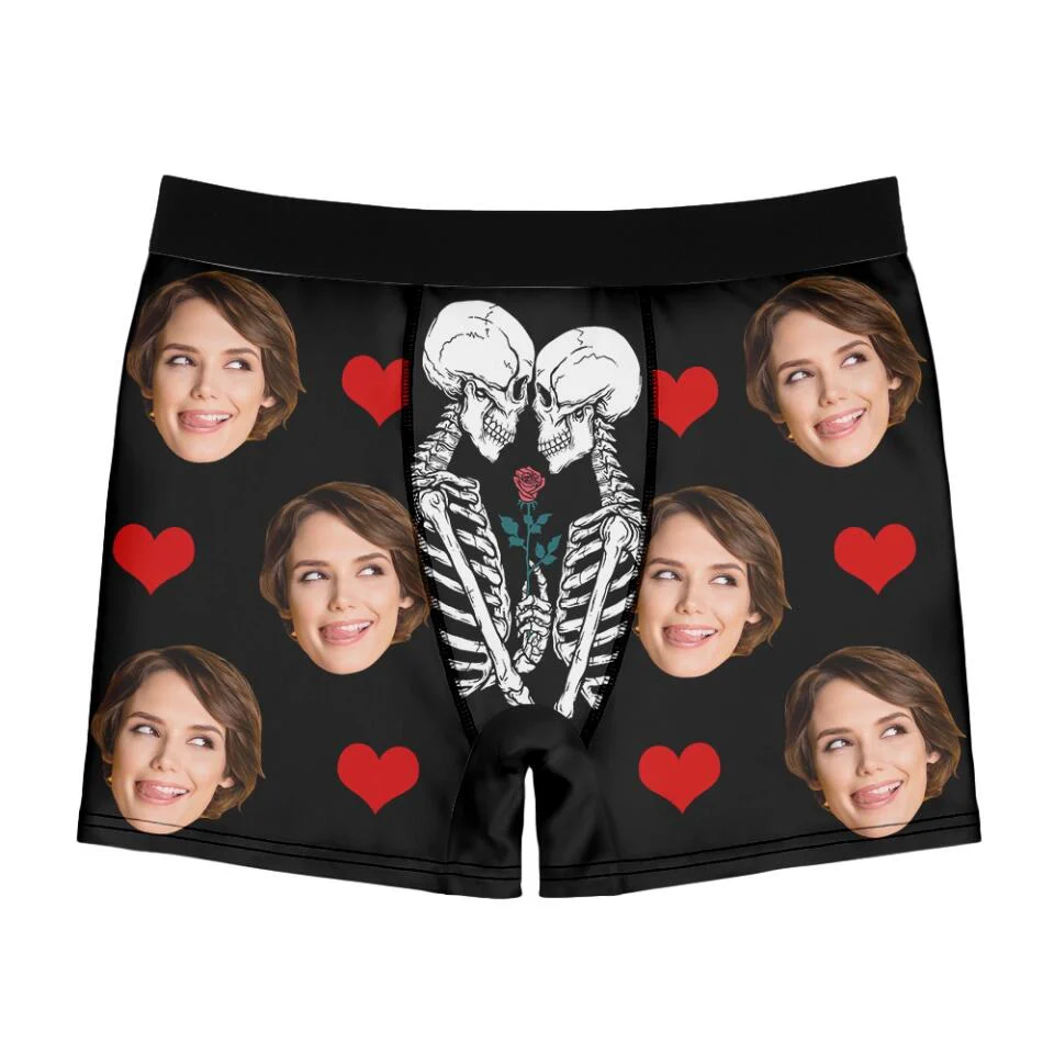I licked It... So It's Mine - Personalized Men Boxer - Funny Gift For Him - Image 5