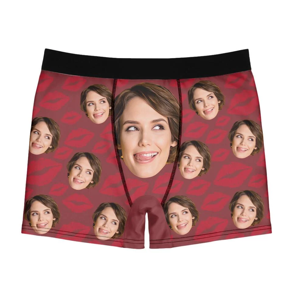 I licked It... So It's Mine - Personalized Men Boxer - Funny Gift For Him - Image 8