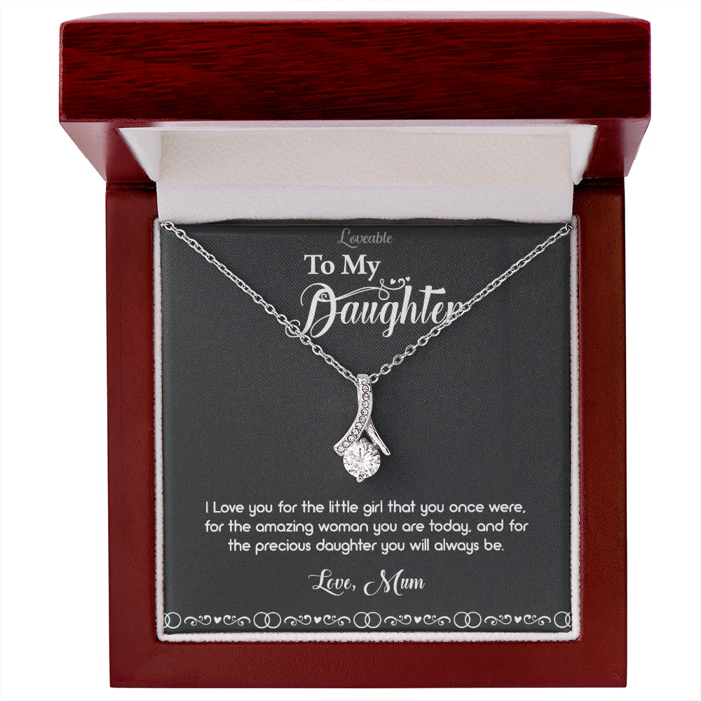 I love you for the little girl that you once were  - Birthday Gift for Daughter - Image 2