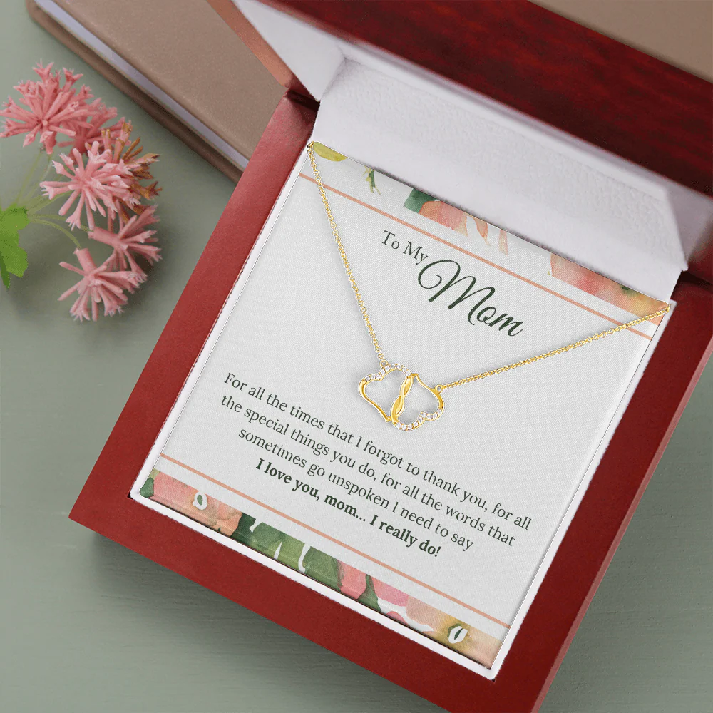 I Love You Mom Necklace