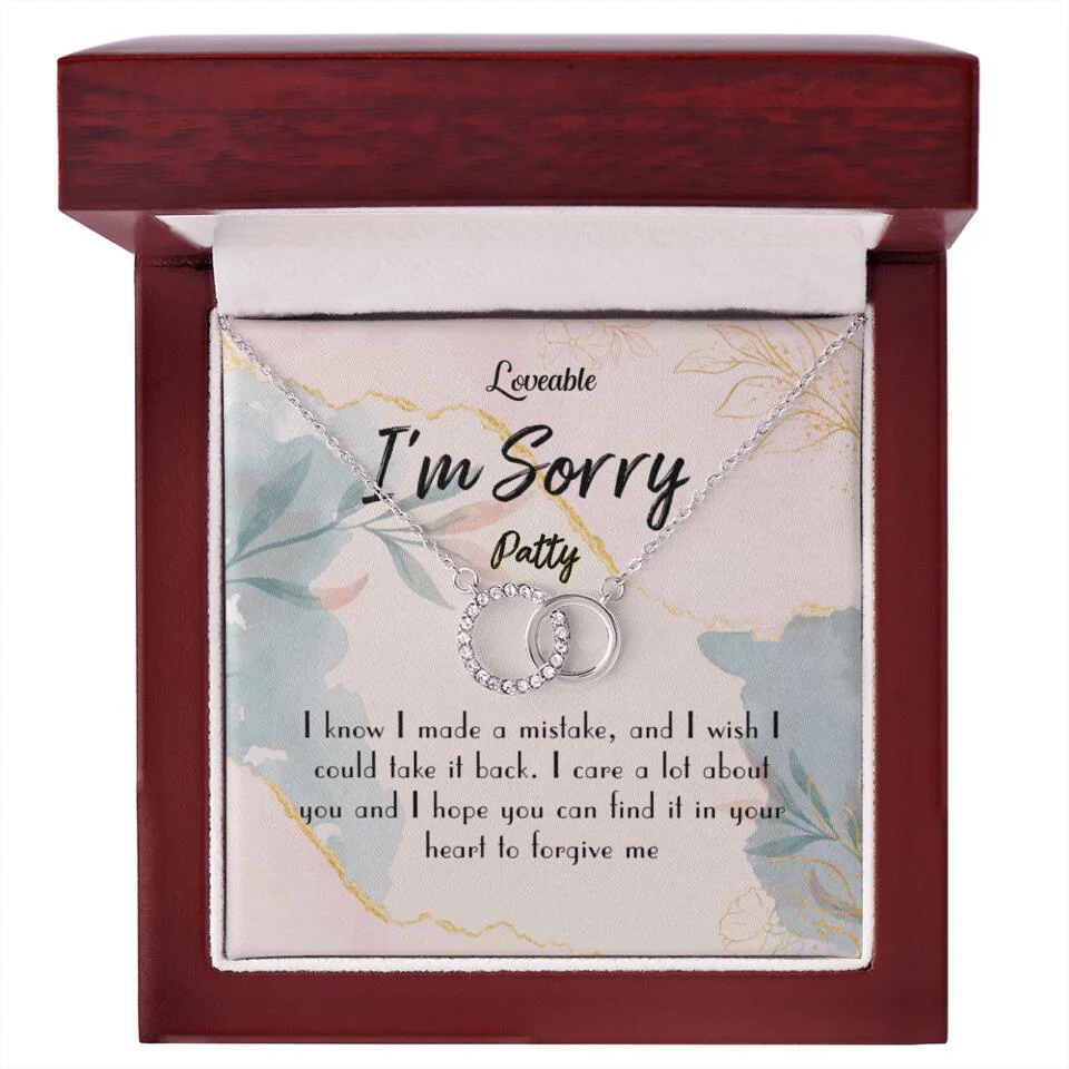 "I Made a Mistake" Keychain | Unique Apology Gift for Her - Image 5