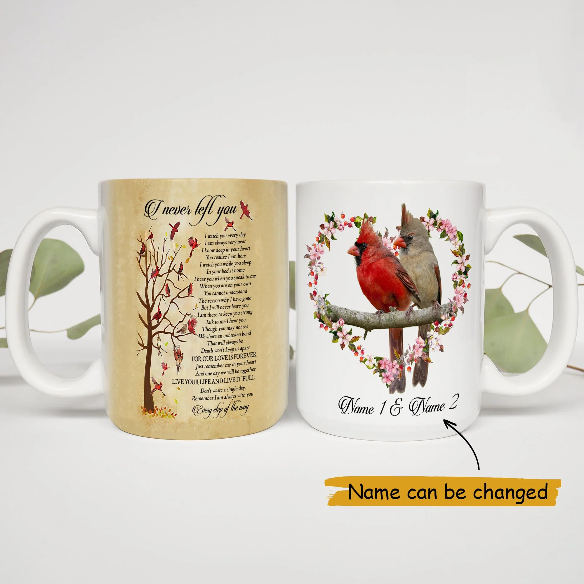 I Never Left You Mug Anniversary Gift - Image 3