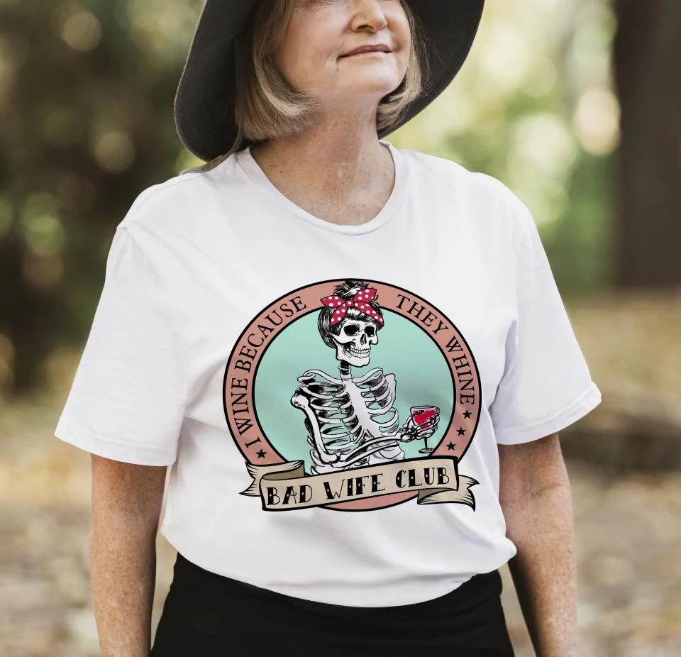 I Wine Because They Whine- Personalized T Shirt - Image 12