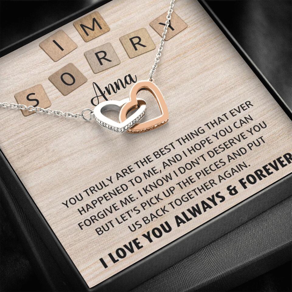I'm Sorry You Truly Are the Best Thing That Ever Happened to Me - Personalized Necklace - Image 36