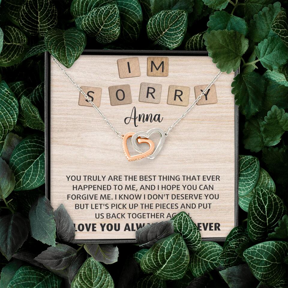 I'm Sorry You Truly Are the Best Thing That Ever Happened to Me - Personalized Necklace - Image 37