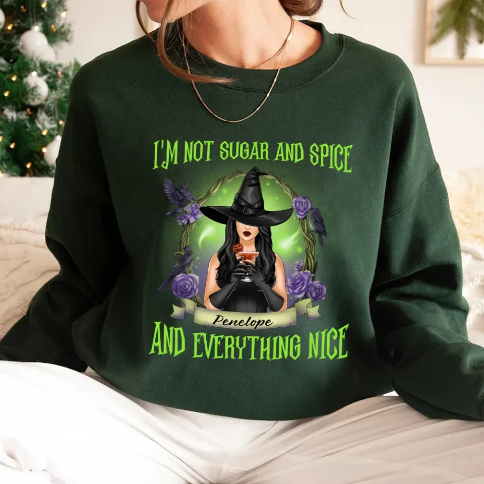 I'm The Oldest Witch, I Made The Rules - Personalized Shirt - Witch Gift - Image 14
