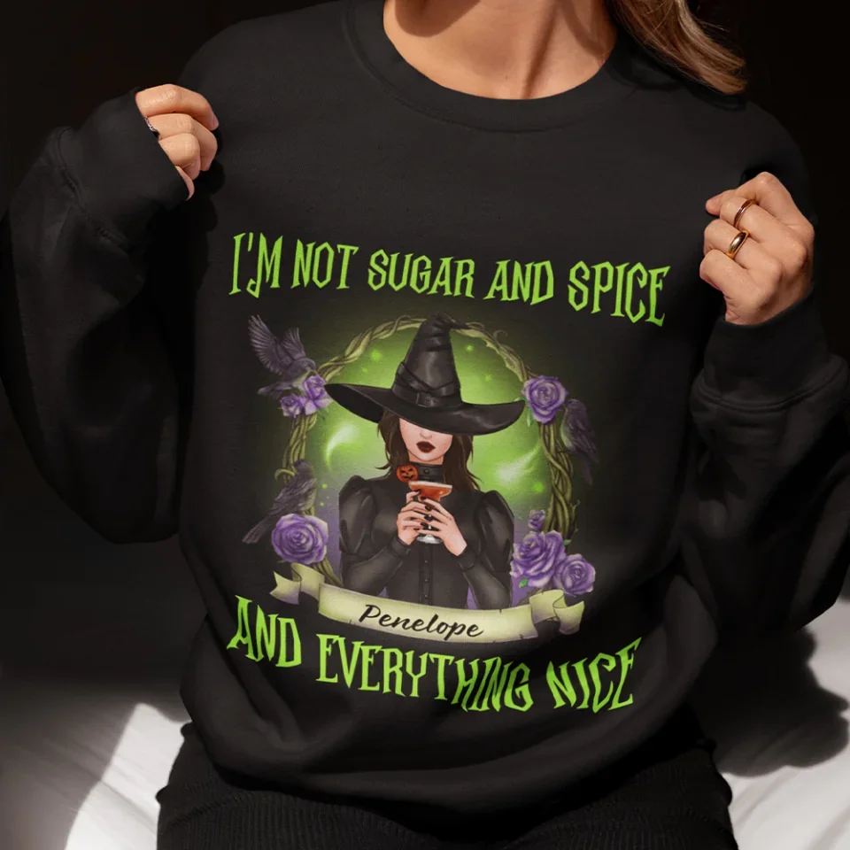 I'm The Oldest Witch, I Made The Rules - Personalized Shirt - Witch Gift - Image 15