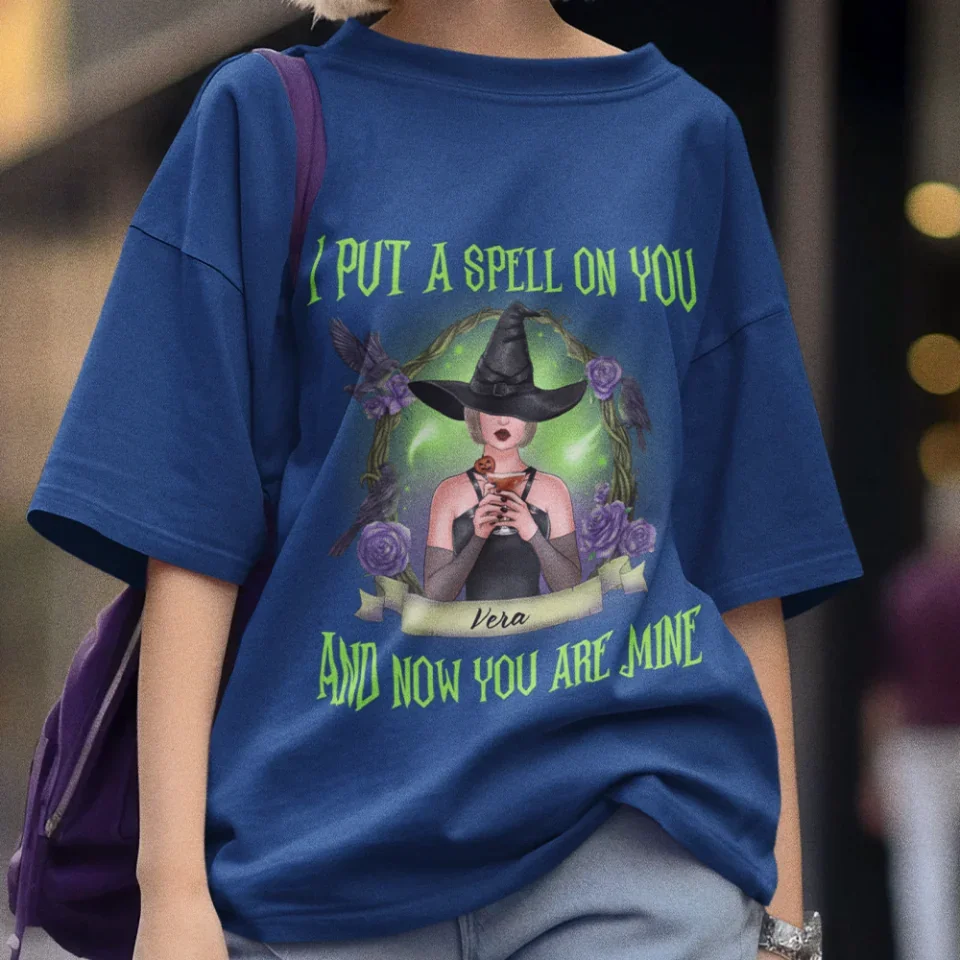 I'm The Oldest Witch, I Made The Rules - Personalized Shirt - Witch Gift - Image 4