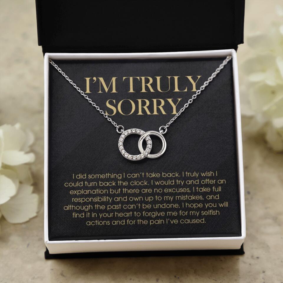 I'm Truly Sorry For Mistakes - Cuban Link Chain - Sorry Gift For Him, Husband - Image 28