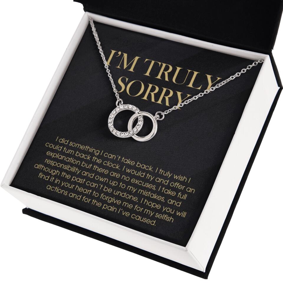 I'm Truly Sorry For Mistakes - Cuban Link Chain - Sorry Gift For Him, Husband - Image 29