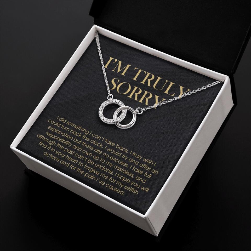 I'm Truly Sorry For Mistakes - Cuban Link Chain - Sorry Gift For Him, Husband - Image 30