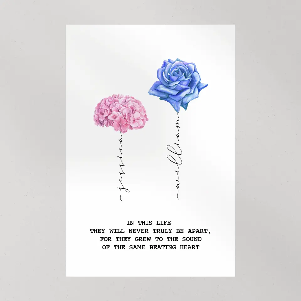 In This Life They Will Never Truly Be Apart - Custom Canvas Poster - Birthday Gìft For Friends - Image 12