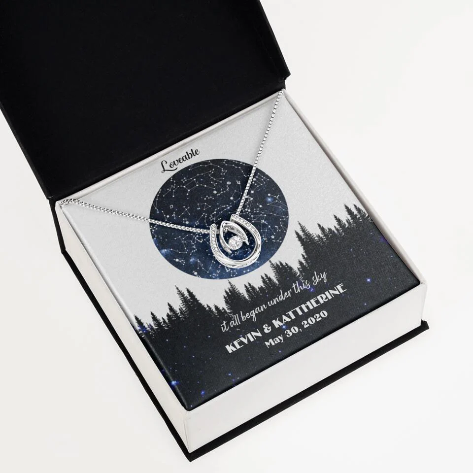 It All Began Under This Sky Personalized Necklace - Image 10