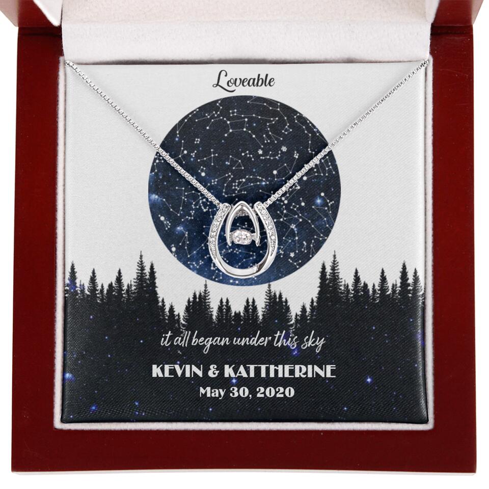 It All Began Under This Sky Personalized Necklace - Image 14